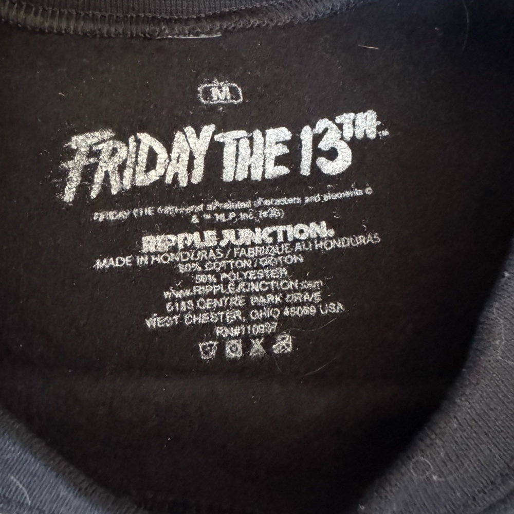 Ripple Junction Black Friday the 13th pullover sweatshirt - Picture 6 of 6